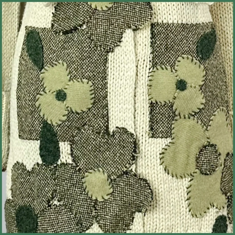 2004 Antho “Turning Leaves Sweater Coat” by Field Flower - Picture 15 of 15